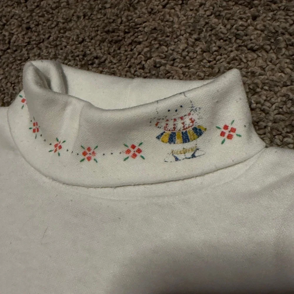 Vintage Oshkosh kitten shirt long sleeve 12 months
